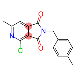 4-Chloro-6-methyl-2-(4-methylbenzyl)-2,3-dihydro-1H-pyrrolo[3,4-c]pyridine-1,3-dione