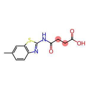 4-((6-methylbenzo[d]thiazol-2-yl)amino)-4-oxobutanoic acid