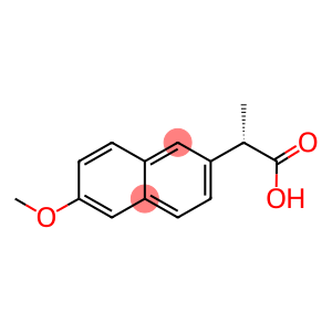 2-naphthaleneacetic acid, 6-methoxy-alpha-methyl-, (+)-