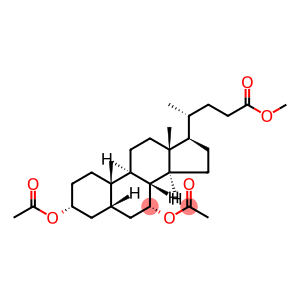 3α,7α-二乙酰氧基-5β-胆烷-24-酸甲基酯