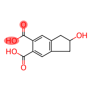 1H-Indene-5,6-dicarboxylic acid, 2,3-dihydro-2-hydroxy-