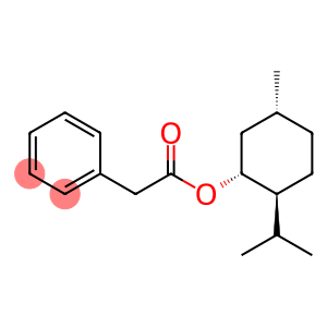 Benzeneacetic acid, 5-methyl-2-(1-methylethyl)cyclohexyl ester, (1R-(1-alpha,2-beta,5-alpha))-