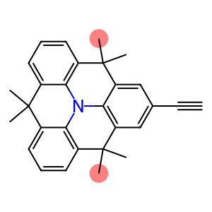 2-ethynyl-4,4,8,8,12,12-hexamethyl-8,12-dihydro-4H-benzo[9,1]quinolizino[3,4,5,6,7-defg]acridine