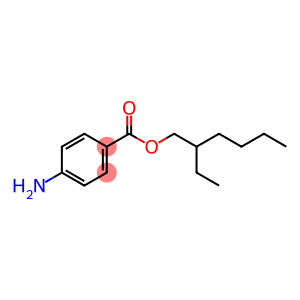 Benzoic acid, 4-amino-,2-ethylhexyl ester