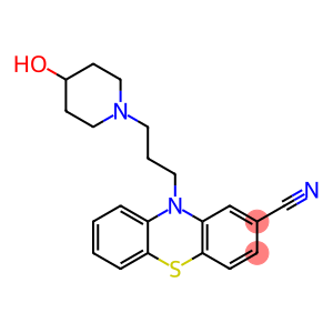 1-(3-(2-cyano-10-phenothiazinyl)propyl)-4-piperidino
