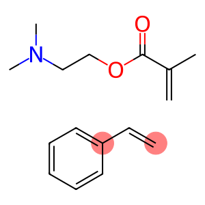 2-Propenoic acid, 2-methyl-, 2-(dimethylamino) ethyl ester, polymer with ethenylbenzene