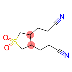 3,4-Thiophenedipropanenitrile, tetrahydro-, 1,1-dioxide