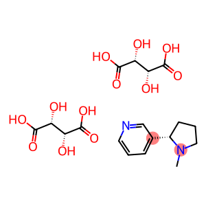 (S)-3-(1-METHYL-2-PYRROLIDINYL)PYRIDINE, DI-D-TARTRATE
