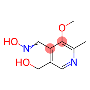 4-Pyridinecarboxaldehyde, 5-(hydroxymethyl)-3-methoxy-2-methyl-, oxime