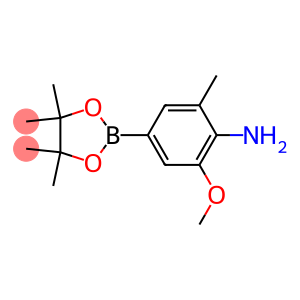 2-Methoxy-6-methyl-4-(4,4,5,5-tetramethyl-1,3,2-dioxaborolan-2-yl)benzenamine