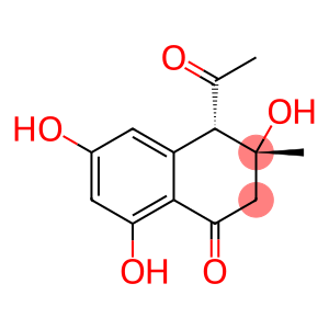 (3R,4S)-rel-4-Acetyl-3,4-dihydro-3,6,8-trihydroxy-3-methyl-1(2H)-naphthalenone