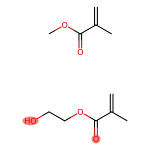 2-Propenoic acid, 2-methyl-, 2-hydroxyethyl ester, polymer with methyl 2-methyl-2-propenoate