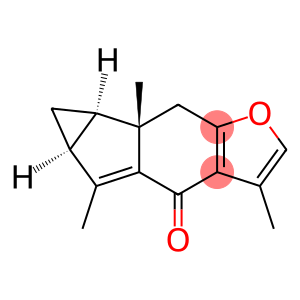 Cycloprop[2,3]indeno[5,6-b]furan-4(5aH)-one, 6,6a,6b,7-tetrahydro-3,5,6b-trimethyl-, (5aS,6aR,6bS)- (9CI)