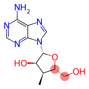 (2R,3R,4S,5S)-2-(6-Amino-9H-purin-9-yl)-5-(hydroxymethyl)-4-methyltetrahydrofuran-3-ol