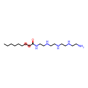 Nonanamide, N-[2-[[2-[[2-[(2-a minoethyl)amino]ethyl]amino]ethyl]amino] ethyl]-