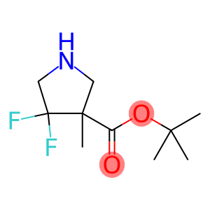 tert-butyl 4,4-difluoro-3-methyl-pyrrolidine-3-carboxylate