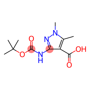 3-(tert-butoxycarbonylamino)-1,5-dimethyl-pyrazole-4-carboxylic acid