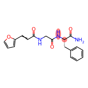 Alaninamide,N-[3-(2-furyl)acryloyl]glycylphenyl-,L-