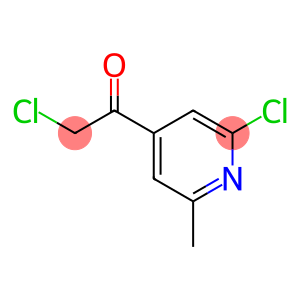 Ketone, chloromethyl 2-chloro-6-methyl-4-pyridyl (8CI)