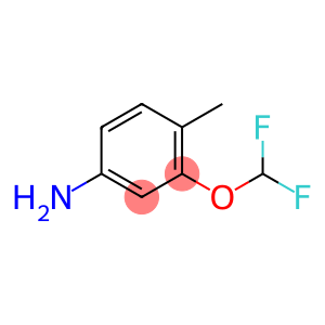 Benzenamine, 3-(difluoromethoxy)-4-methyl- (9CI)
