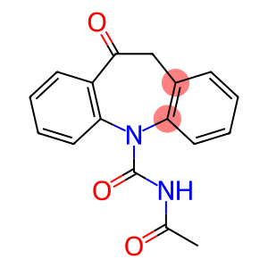 5H-Dibenz[b,f]azepine-5-carboxamide, N-acetyl-10,11-dihydro-10-oxo-