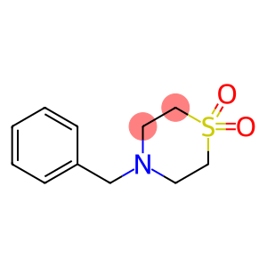 thiomorpholine, 4-(phenylmethyl)-, 1,1-dioxide