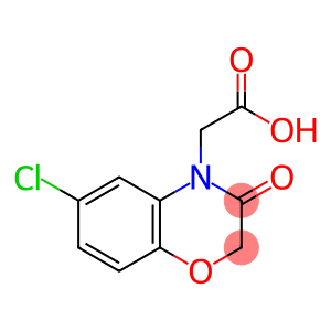 6-Chloro-2,3-dihydro-1,4-benzoxazin-3-one-4-acetic acid