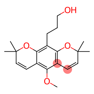 10-(3-Hydroxypropyl)-5-methoxy-2,2,8,8-tetramethyl-2H,8H-benzo[1,2-b:5,4-b']dipyran