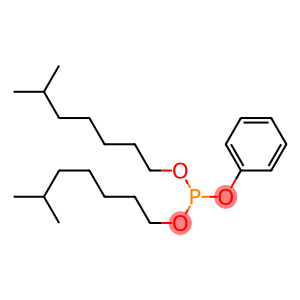 Phosphorous acid phenylbis(6-methylheptyl) ester