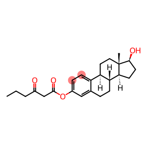 estra-1,3,5(10)-triene-3,17beta-diol mono(3-oxohexanoate)