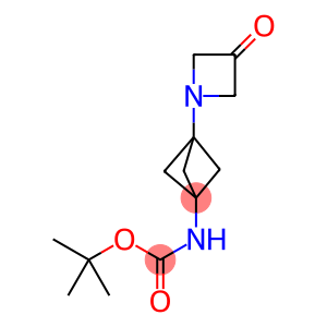 tert-butyl N-[3-(3-oxoazetidin-1-yl)-1-bicyclo[1.1.1]pentanyl]carbamate