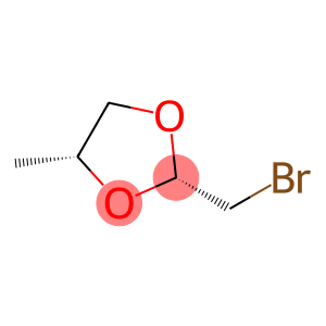 cis-2-Bromomethyl-4-methyl-1,3-dioxolane