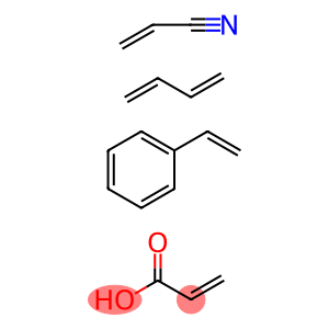 2-丙烯酸与1,3-丁二烯、乙烯基苯和2-丙烯腈的聚合物