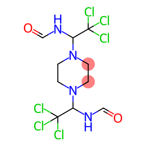 1,4-bis(1-formamido-2,2,2-trichloroethyl)piperazine