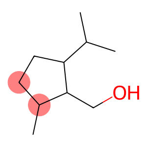 Cyclopentanemethanol, 2-methyl-5-(1-methylethyl)- (9CI)