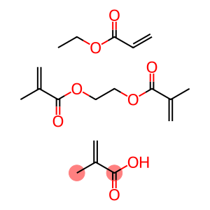 2-Propenoic acid, 2-methyl-, polymer with 1,2-ethanediyl bis(2-methyl-2-propenoate) and ethyl 2-propenoate