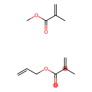 2-甲基-2-丙烯酸甲酯与2-甲基-2-丙烯酸(2-丙烯)酯的聚合物 甲基丙烯酸甲酯、甲基丙烯酯丙烯基酯的聚合物