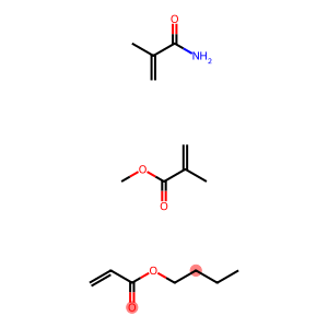 2-Propenoic acid, 2-methyl-, methyl ester, polymer with butyl 2-propenoate and 2-methyl-2-propenamide