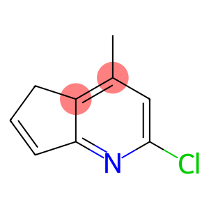 5H-Cyclopenta[b]pyridine, 2-chloro-4-methyl-
