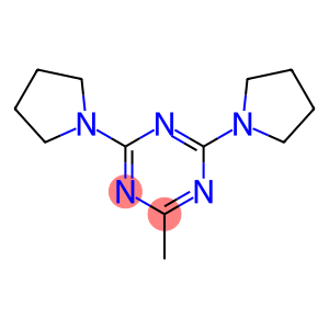 2-Methyl-4,6-di(1-pyrrolidinyl)-1,3,5-triazine