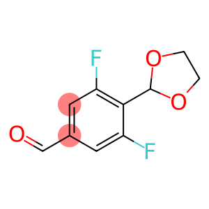 4-(1,3-dioxolan-2-yl)-3,5-difluoroBenzaldehyde