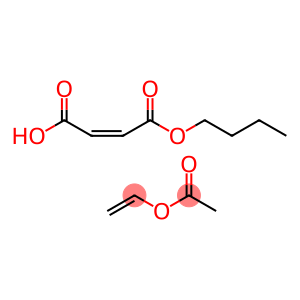 2-Butenedioic acid (Z)-, monobutyl ester, polymer with ethenyl acetate