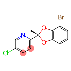 Pyridine, 2-[(2S)-4-bromo-2-methyl-1,3-benzodioxol-2-yl]-5-chloro-