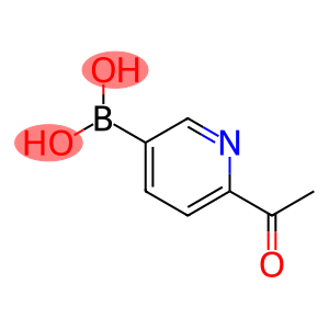 (6-乙酰基吡啶-3-基)硼酸