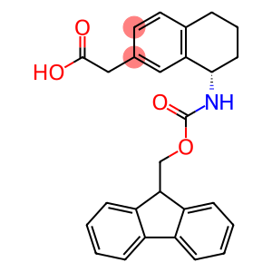 2-Naphthaleneacetic acid, 8-[[(9H-fluoren-9-ylmethoxy)carbonyl]amino]-5,6,7,8-tetrahydro-, (8S)-
