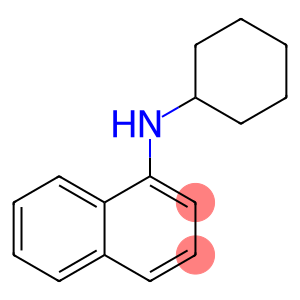 1-Naphthalenamine, N-cyclohexyl-
