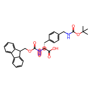 4-{[(tert-Butoxycarbonyl)amino]methyl}-D-phenylalanine, N-FMOC protected