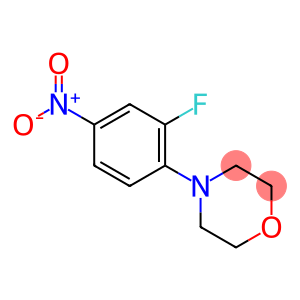 3-fluoro-4-(4-morpholinyl)nitrobenzene