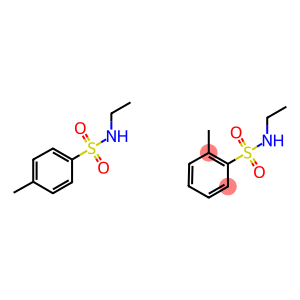 N-ethyl-o(or p)-toluenesulfonamide