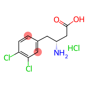 3-amino-4-(3,4-dichlorophenyl)butanoic acid hydrochloride